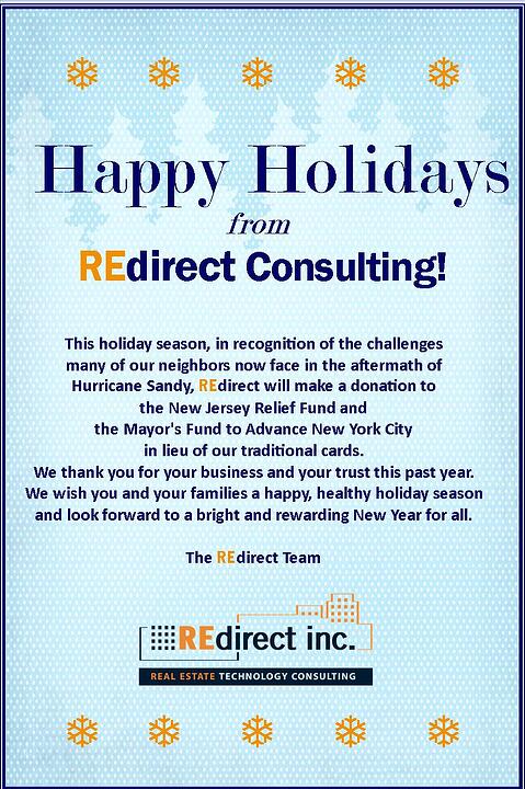 Photo of Happy Holidays from REdirect Consulting