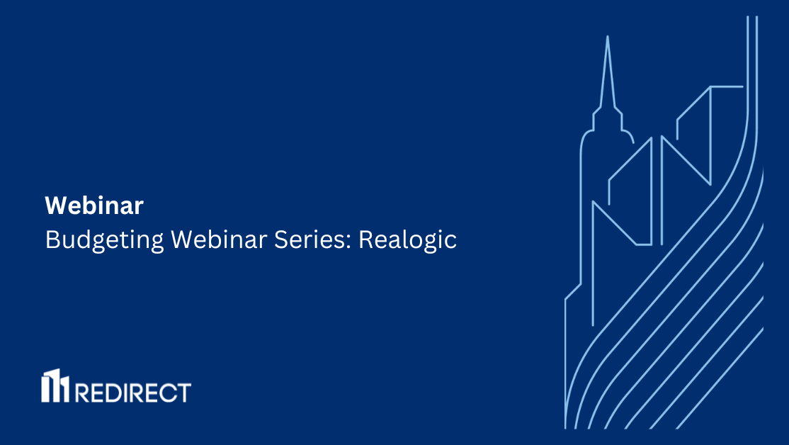 Budgeting Webinar Series: Realogic®
