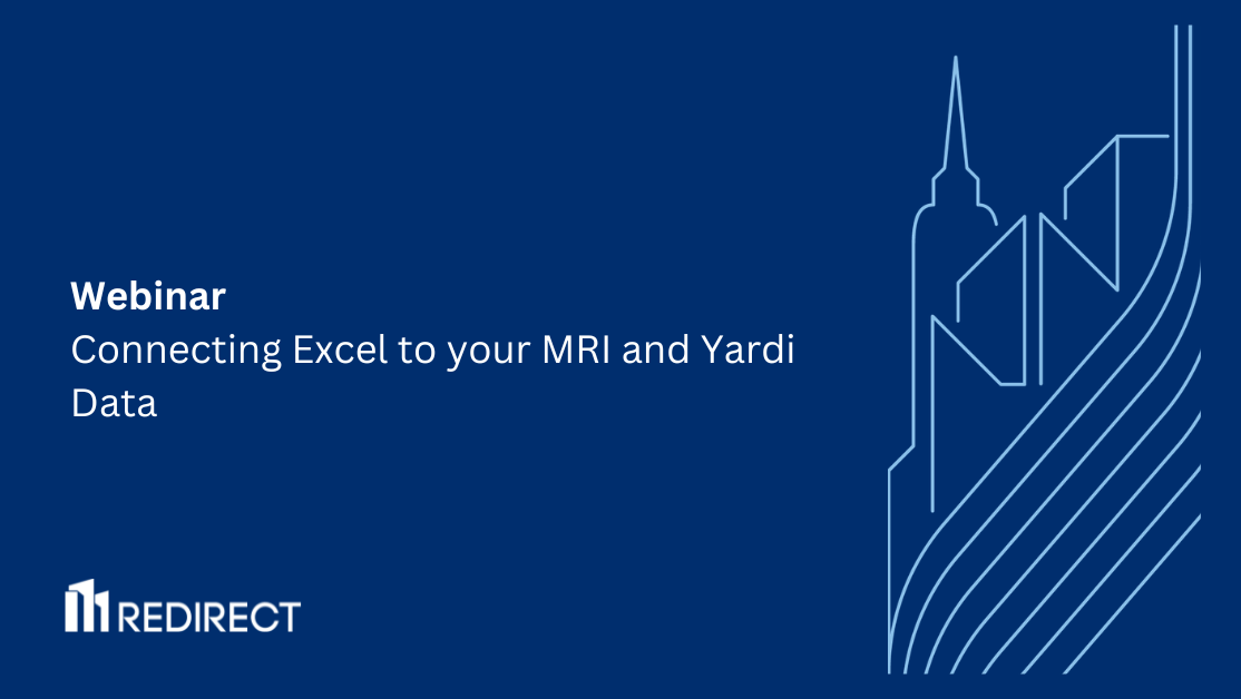Connecting Excel To Your MRI And Yardi Data®