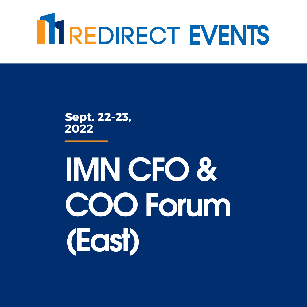 IMN CFO & COO Forum East