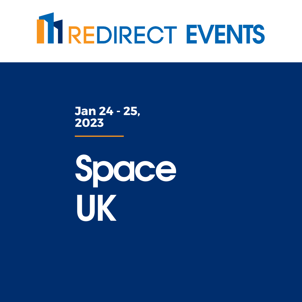 Event poster for 'Space UK'