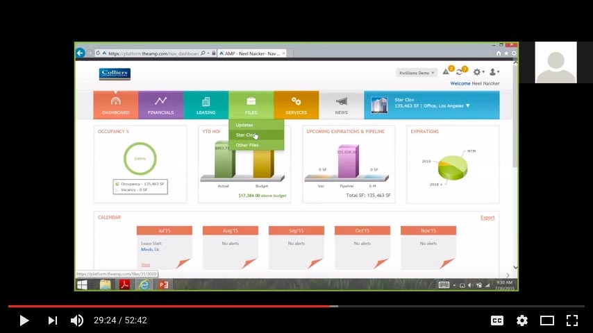 BUSINESS INTELLIGENCE AND LEASE MANAGEMENT WITH AMP®