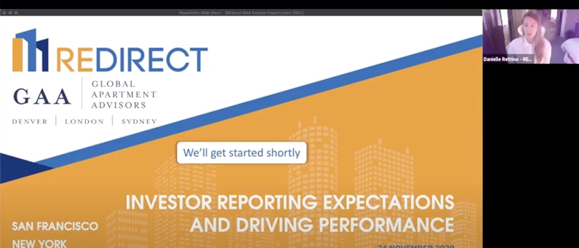 Photo of Institutional Investor Reporting Webinar With Gaa®