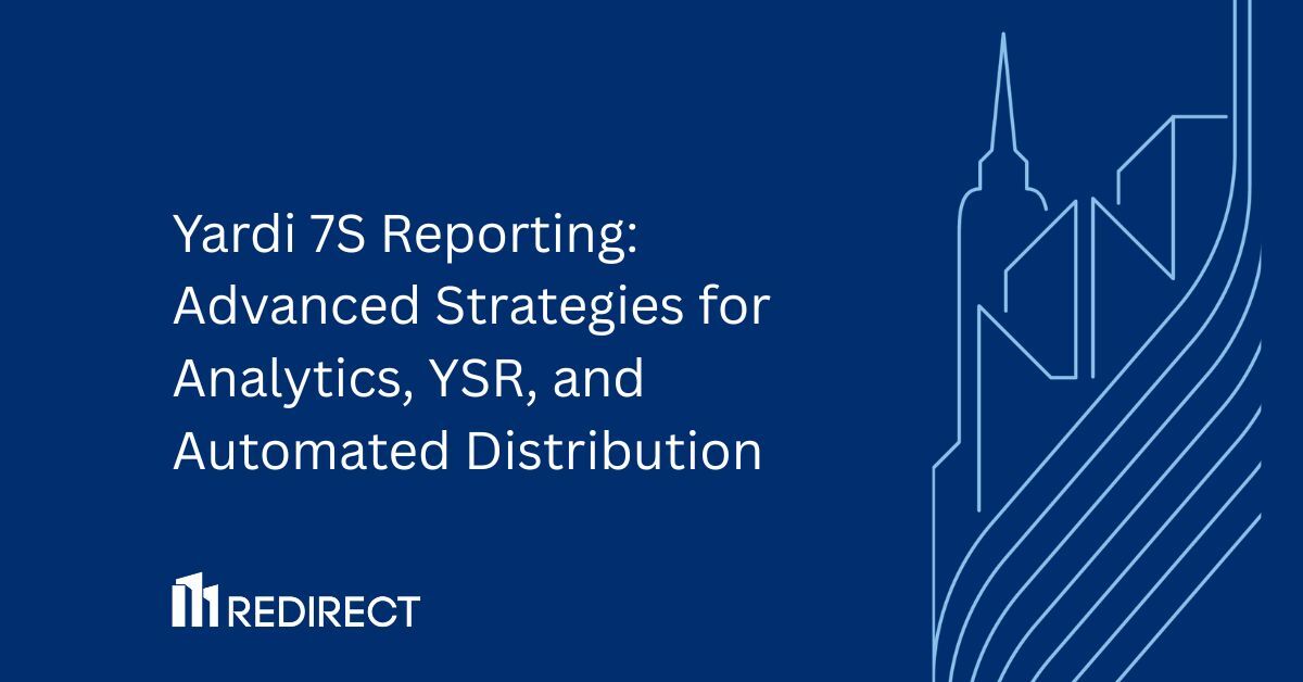 Yardi 7S Reporting Guide